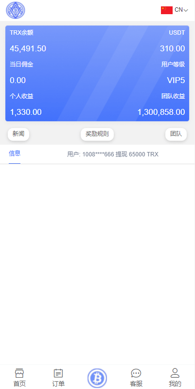 图片[2]-海外版TRX波场币投资系统/usdt理财系统/TRX投资系统-盘口源码-pankou123.com